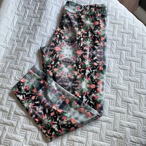 Adidas colorful workout leggings